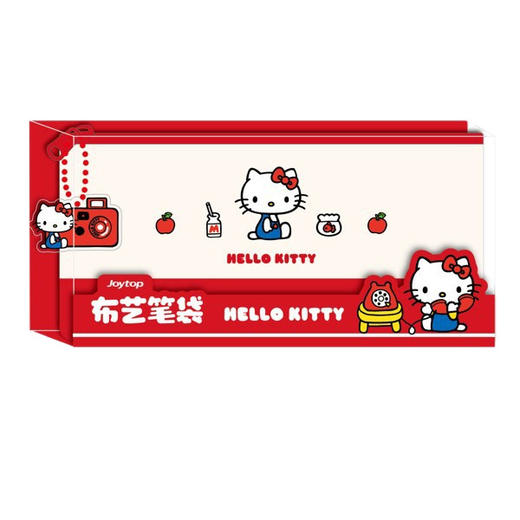 joytop 悦木 凯蒂猫系列-新款简约风格高颜值学生布艺笔袋 商品图4