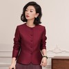 西子/【喜盈门】32姆米桑蚕丝缎面丝毛喜妈妈红色外套女/WTTJ0702
 商品缩略图2