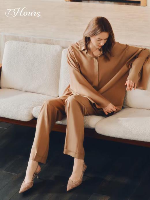 BF楼73Hours73hours女鞋温柔花海2026春季新款网纱法式不累脚高跟鞋后空凉鞋吊牌价1280 活动价1026 商品图1