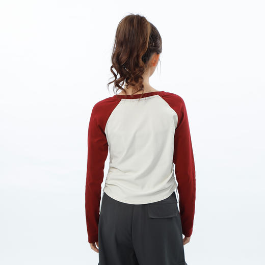 复古插肩基本款收腰T恤-纪念日百货门店同款169645921 商品图2