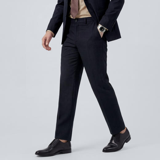 【不易变形】圣得西男士2026新款西服套装春季商务休闲高端西装 商品图11