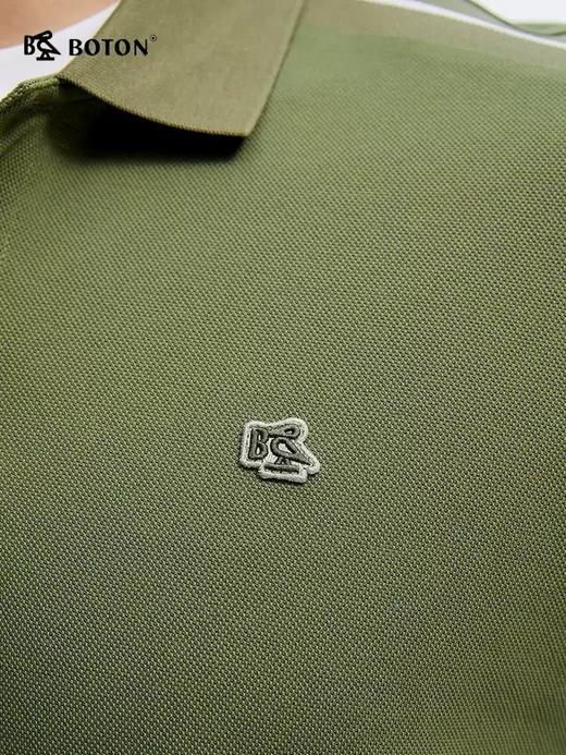 【桑蚕丝】波顿夏季男士美式翻领POLO短袖针织衫｜挺括不塌，透气不闷，穿出从容夏日MT032225 商品图4