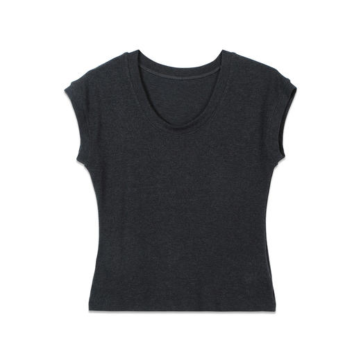 经典百搭基本款鹅蛋领T恤-纪念日百货门店同款168897991 商品图4