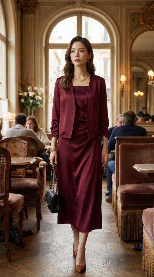 无领简约百搭抽褶小外套 商品图1