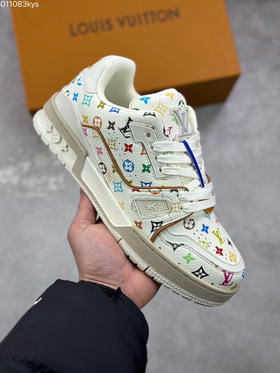 春季特惠💰450 性价比版本 驴牌 LV Trainer 低帮休闲板鞋