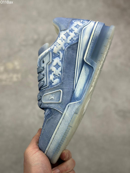 春季特惠💰880 路易威登 LV Trainer 低帮休闲板鞋 商品图6