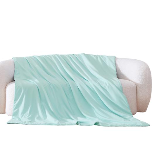 梦洁 抗菌可水洗纯蚕丝夏凉被-云柔丝语1.5m*2m 商品图4