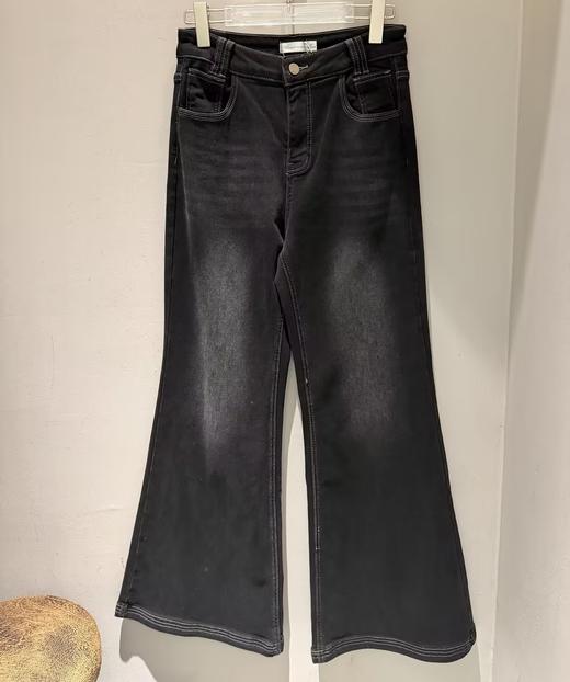 NC大廓形磨毛牛仔喇叭裤51020 冬季 007054552501 商品图0