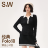 【SW速惟】 POLO领绵羊毛针织长袖衫百搭高弹透气针织长袖衫4474 商品缩略图3