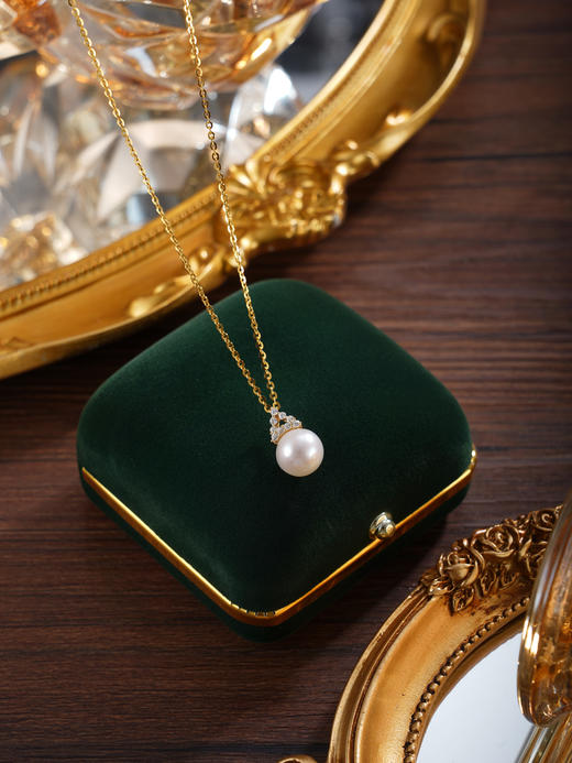 子佩集【三角之力】银S925珍珠惜王妃套链项链【P3137】双色三角2602 商品图4