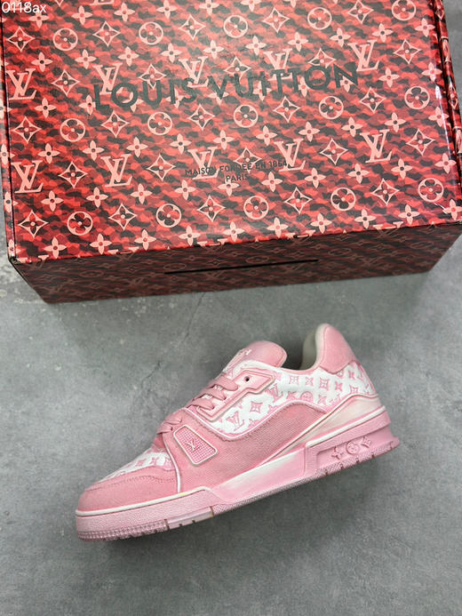 春季特惠💰880 路易威登 LV Trainer 低帮休闲板鞋 商品图2