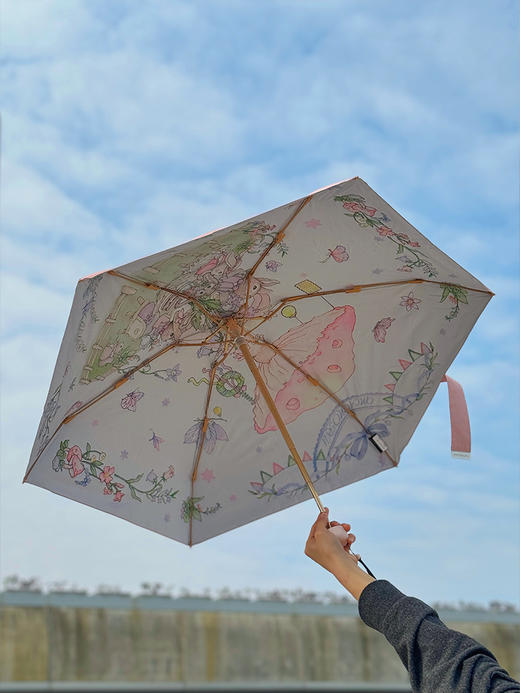 预售3天 拍照也能出片 ！mamoru六折原创艺术防晒伞 藏在包包里的高颜值伞~ 商品图7