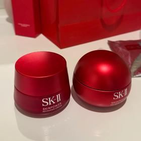 专柜1590 SK2 新款re-new光子大红瓶面霜80g 经典/清爽