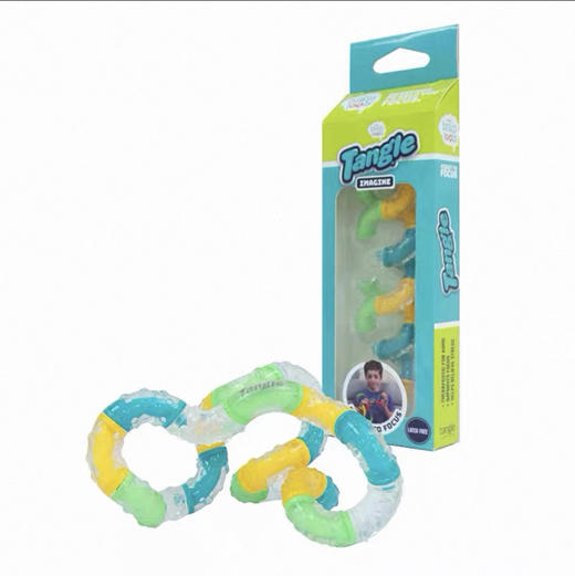 Tangle扭扭解压玩具-思络-绿紫 商品图0