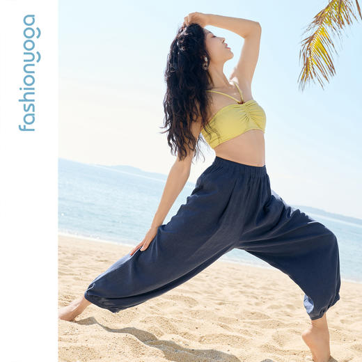 FM16909汉麻中式禅风九分裤 商品图2