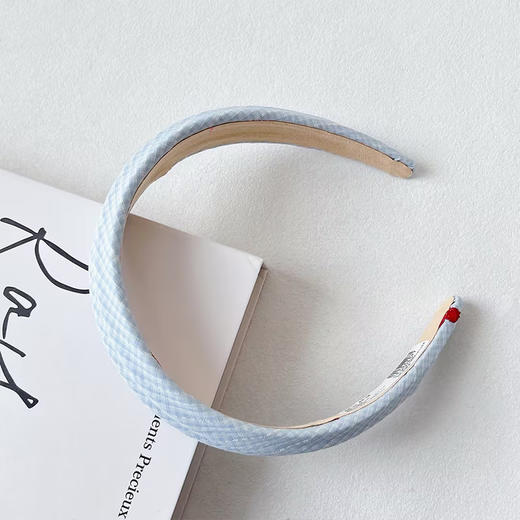 高级感气质格纹高颅顶发箍-纪念日百货门店同款169647889 商品图4