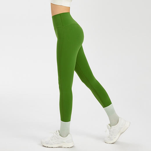 唤醒身心~2026春季新款瑜伽服莱卡裸感瑜伽裤女高腰健身跑步高弹提臀运动裤 商品图1
