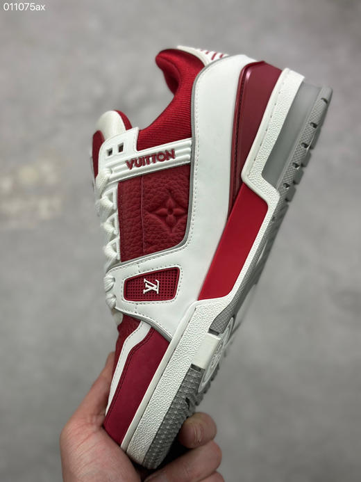春季特惠💰720 路易威登 LV Trainer 低帮休闲板鞋 商品图6