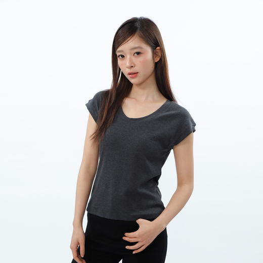 经典百搭基本款鹅蛋领T恤-纪念日百货门店同款168897991 商品图0