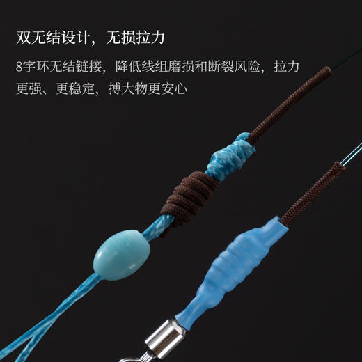 空钩悟道特研鲢鳙线组手工绑好主线成品套装轻量大物全套正品鱼线 商品图1