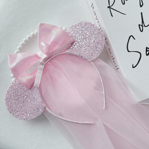 闪闪耳朵头纱发箍RT发箍-纪念日百货门店同款169648321 商品图1