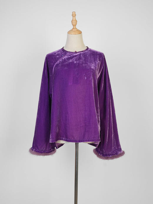 B260290丝绒打底衫 商品图2