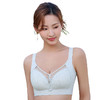 ZYQ-529  大胸显小内衣薄款透气蕾丝性感上托防下垂大码乳胶调整型文胸女士（单件） 商品缩略图4