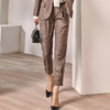 剩S/M 米思阳春季新款气质通勤女式裤子简约百搭显瘦九分休闲裤3667 商品缩略图5