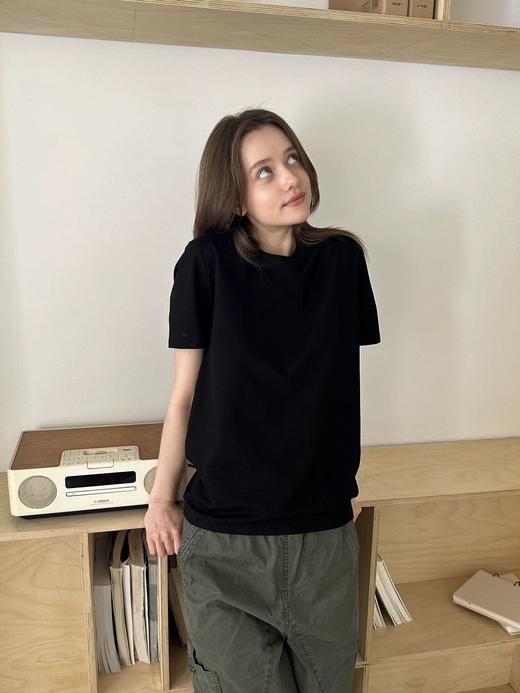 老米优品🎈3-5天！100%新疆棉，259g高克重, 高品质少年感 纯色基础款短袖tee~ T260311A 商品图3