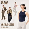 【SW速惟】 老钱风运动修身固定杯背心内衣 S5AW8399 商品缩略图4