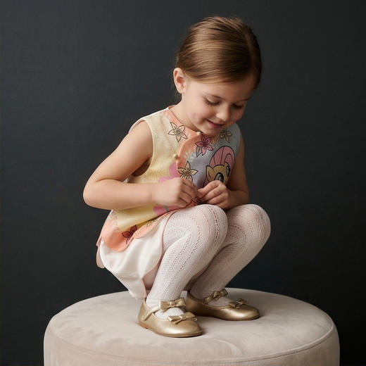 小马宝莉联名年衣童装马甲2026春季新款女孩小马宝莉马甲N1261007A05 商品图1