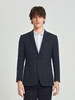 callisto藏青全羊毛窗型格纹西服 商品缩略图2