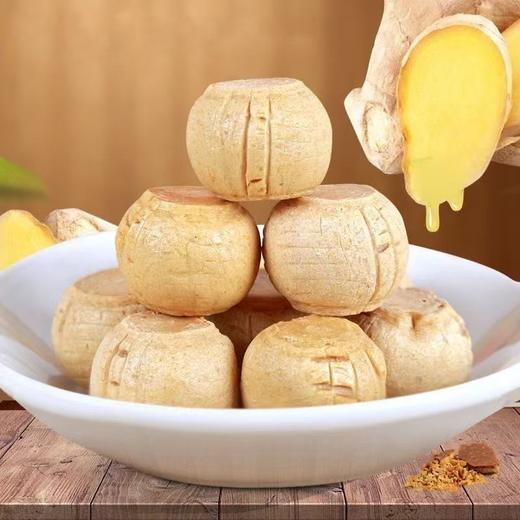 【传统工艺❗️山东地道姜汁糖】质地紧实耐嚼，姜香与糖香充分融合，甜辣交织，口感醇厚有回甘，年货休闲零食姜汁安润姜汁糖硬质糖果QQ 商品图1