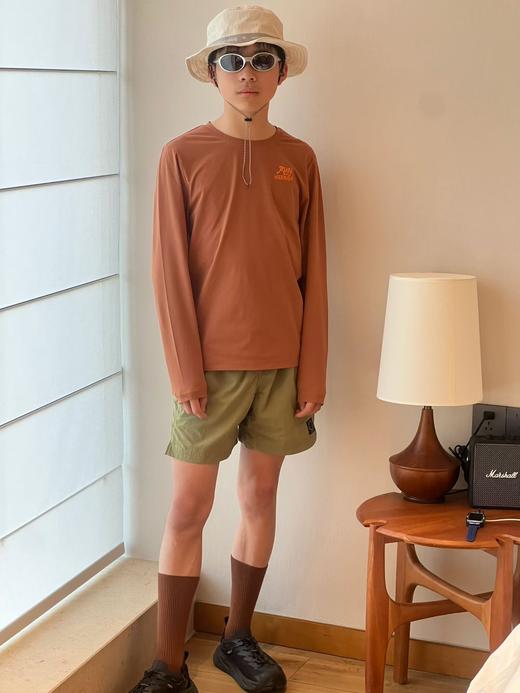 【小大人舒适圈】RUN越野系列！2026棉质触感吸湿速干运动长袖！ 商品图1