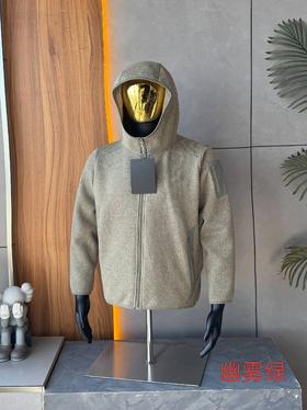 （8色连帽刺绣） ARC 2026春秋COVERT系列男女同款连帽开衫轻量抓绒外套！