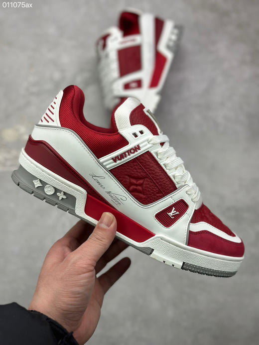 春季特惠💰720 路易威登 LV Trainer 低帮休闲板鞋 商品图3