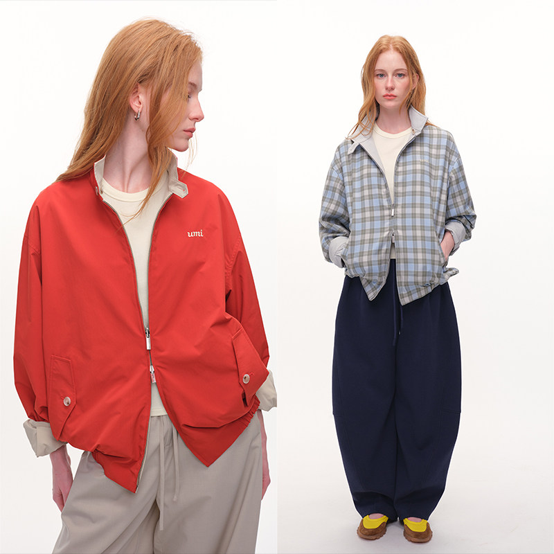 UMILAB｜春野集*撞色美学 天丝棉双面穿时髦休闲夹克 26春C1016V