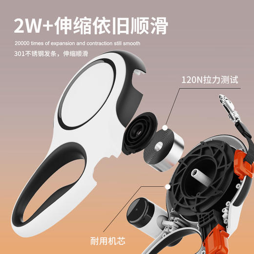 新款自动伸缩狗绳 防爆冲狗狗牵引绳 中大型犬宠物牵引绳 商品图1