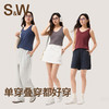 【SW速惟】 美式运动休闲简约健身V领外穿运动背心 4183 商品缩略图4