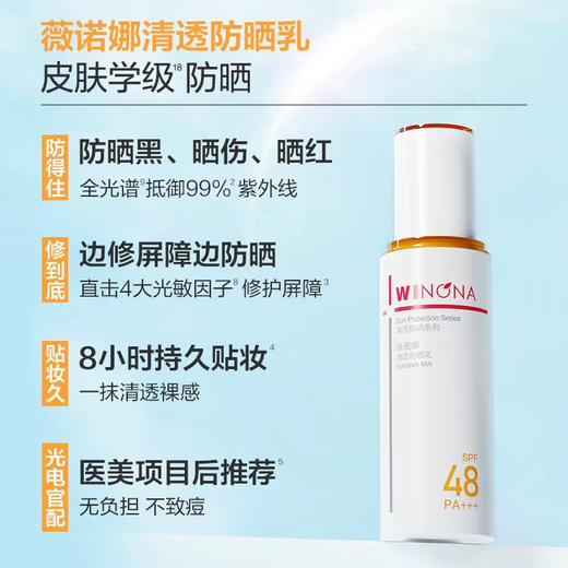 薇诺娜清透防晒50g（SPF48） 商品图6