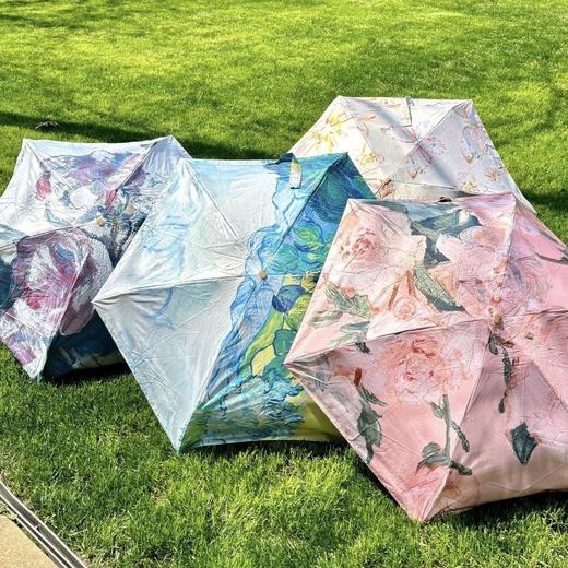 六折油画扁伞 | 29.9元秒杀！把美术馆揣进口袋 六折压缩至15cm，薄至4cm！抗风骨架 防水面料 晴雨双模式 商品图8