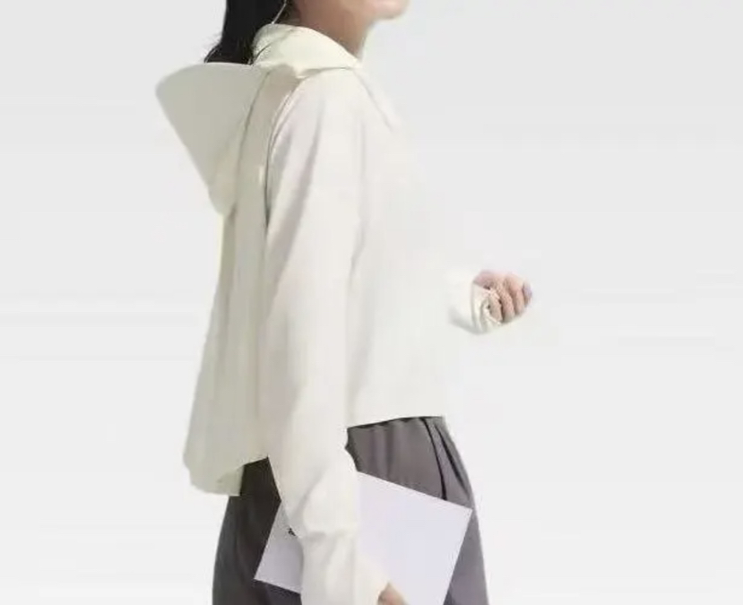 出口原单帽檐防晒衫（均码90-150可）