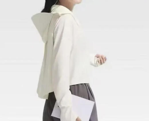 出口原单帽檐防晒衫（均码90-150可） 商品图0