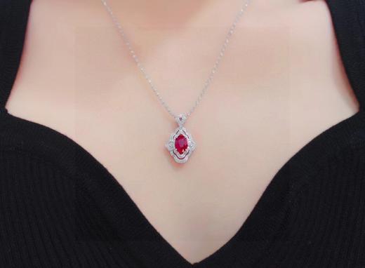 1.3ct红宝石吊坠 商品图4
