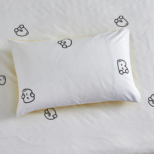 LOVO  VSTT581小黄鸭   鸭鸭捉迷藏床品四件套 商品图9