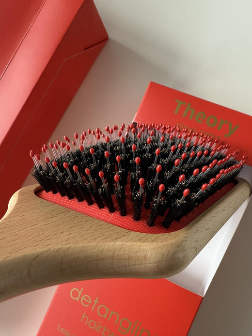 【秒杀价已调 直接拍】正品授权Theory  负离子 猪鬃气垫梳礼盒 商品图2