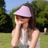 【春季穿搭】新款冰丝无痕空顶帽防晒遮阳帽女夏季防紫外线大帽檐太阳帽 商品缩略图2