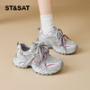 星期六26春新款透气网面拼接老爹鞋SSE1112T19 商品缩略图2