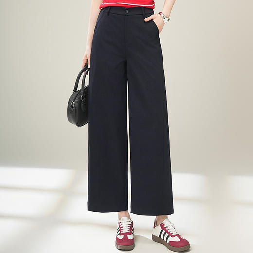 宽松阔腿裤百搭休闲裤，气质优雅高腰直筒裤MYX-XBMY-9601-Y 商品图1