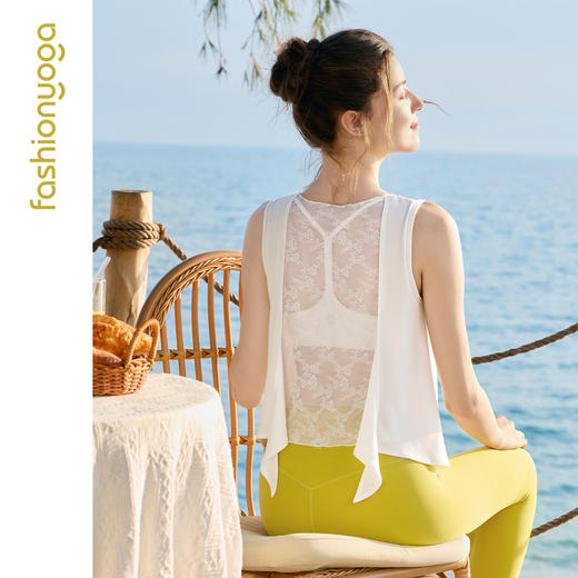 F16214轻柔蕾丝优雅背心 商品图6